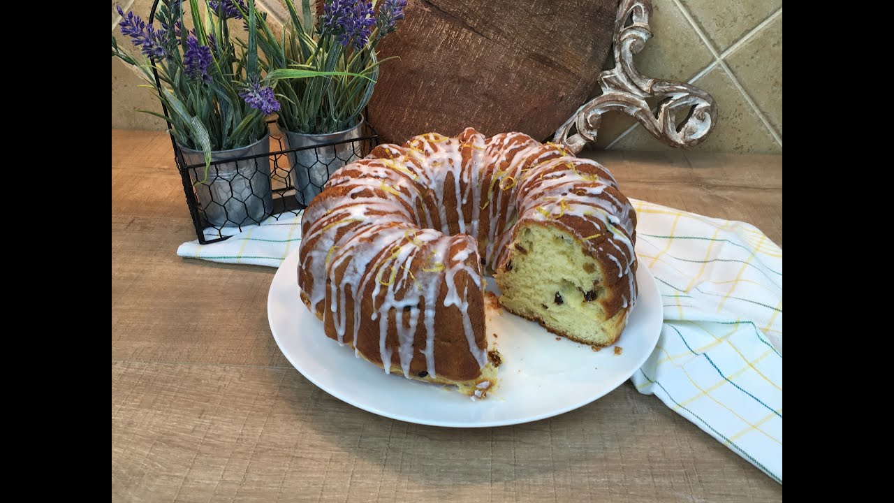 Easter Polish Babka. More delicious then any donut, anytime !!! Simple to make and stays fresh long.