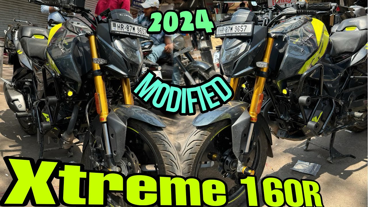 hero xtreme 160r 4v modified | hero xtreme 160r crash guard