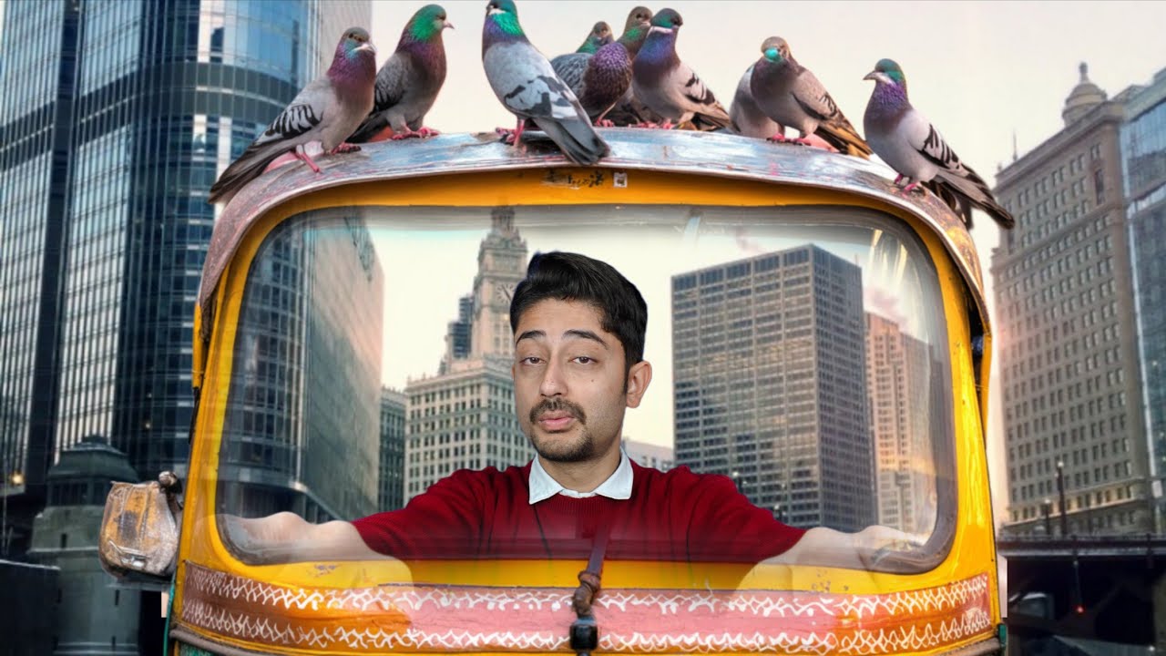 ASMR Funny Roleplay - Desi Rickshaw Wala in Chicago! 🫘