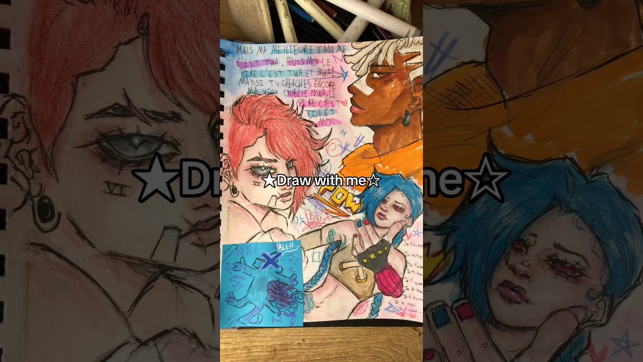 Загадочная страница наконец-то готова! Отличная работа тому, кто угадал рисунок! #идеидляскетчбука