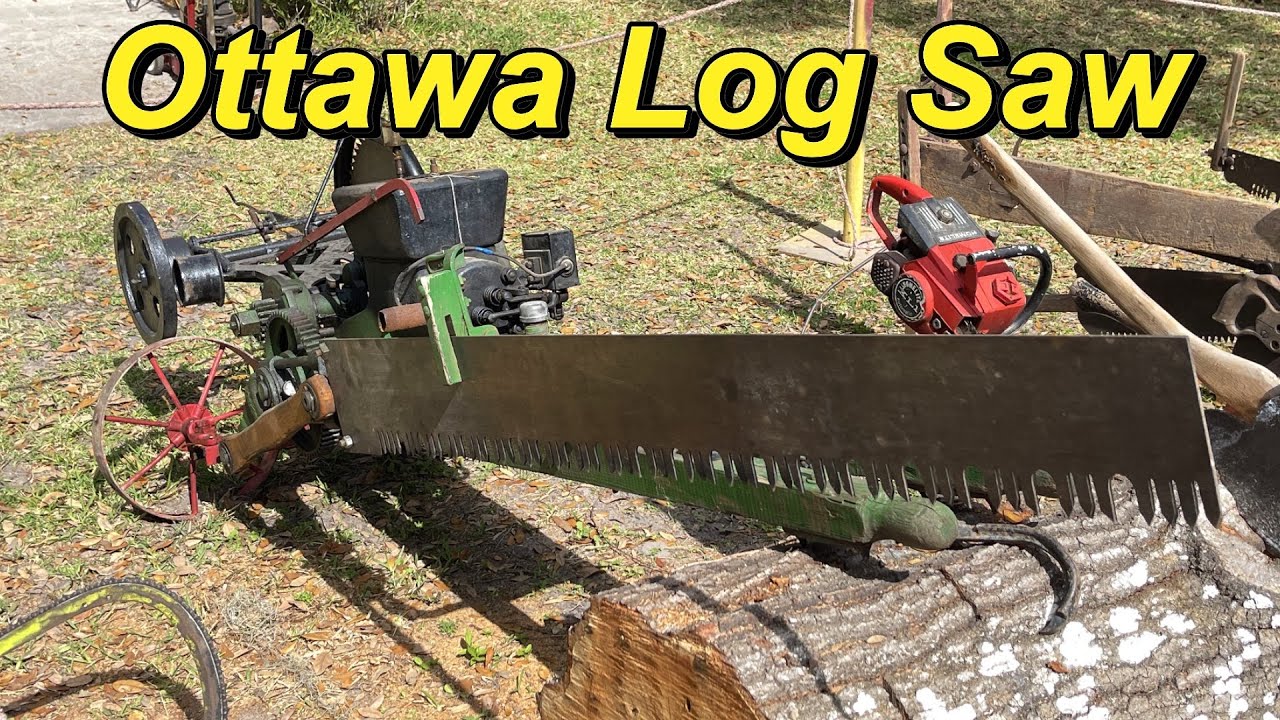 Ottawa Log Saw in Action