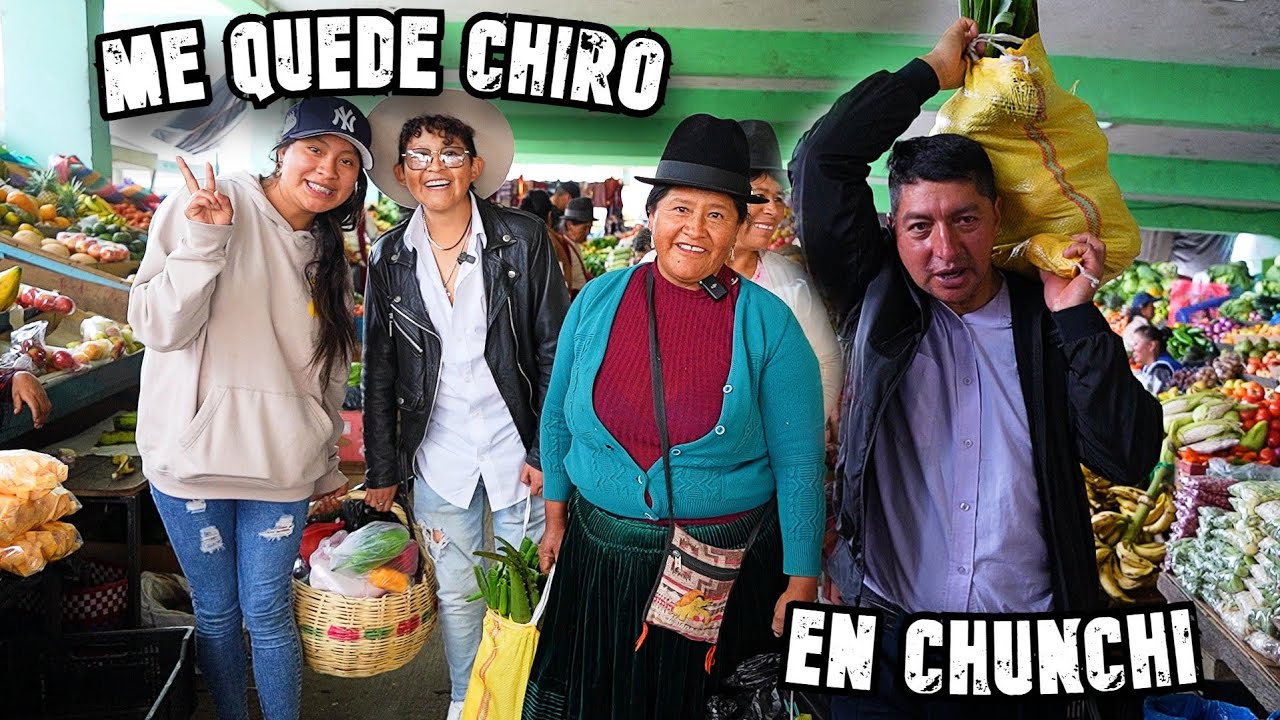 DE COMPRAS EN LA FERIA DE CHUNCHI CON LA FAMILIA | Memito Castro