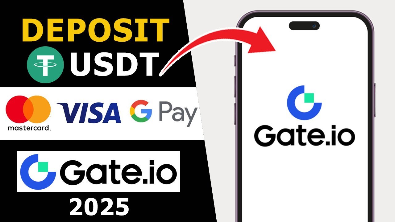 Gate.io : How to Deposit Your Money / USDT in 2025 | Step by Step Tutorial