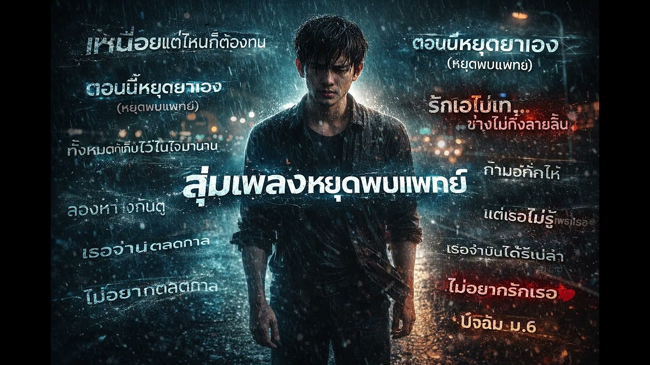 “สุ่มเพลงหยุดพบแพทย์”