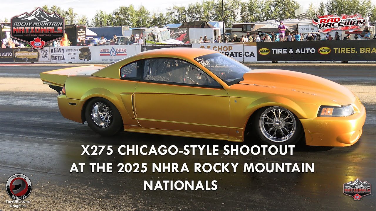 X275 CHICAGO-STYLE SHOOTOUT AT THE 2025 NHRA ROCKY MOUNTAIN NATIONALS