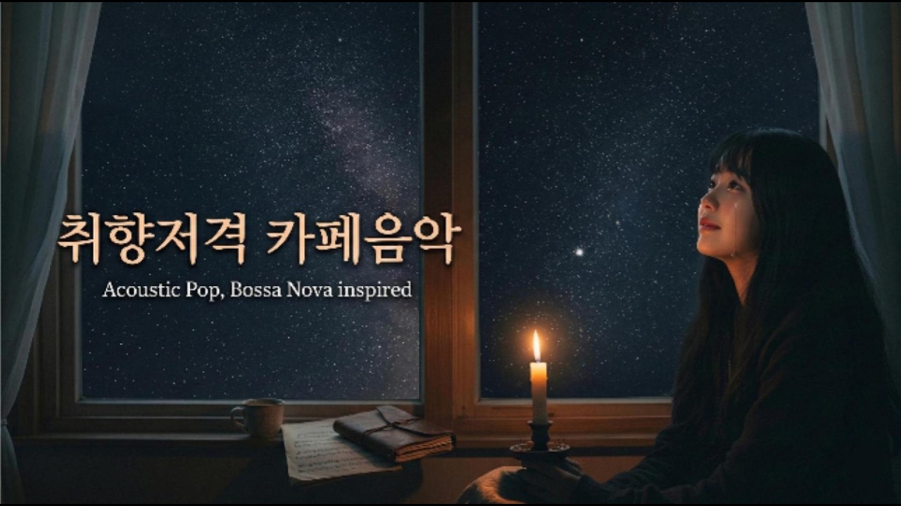 별빛 아래 흐르는 감성 카페 음악..✨ 공부, 업무, 숙면을 위한 힐링 플레이리스트
