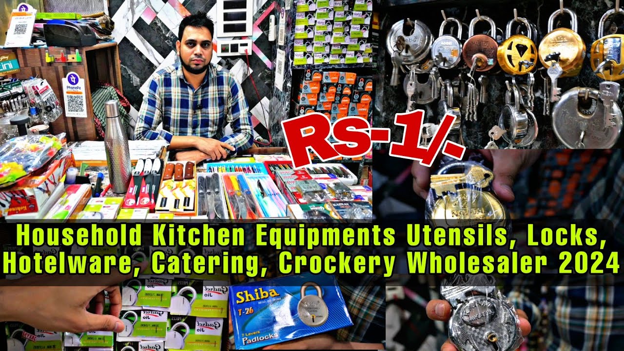 Cheapest lock Wholesale Market Household, Catering, Kitchen ex Utensils, Locks, @LifEeXploRerYT
