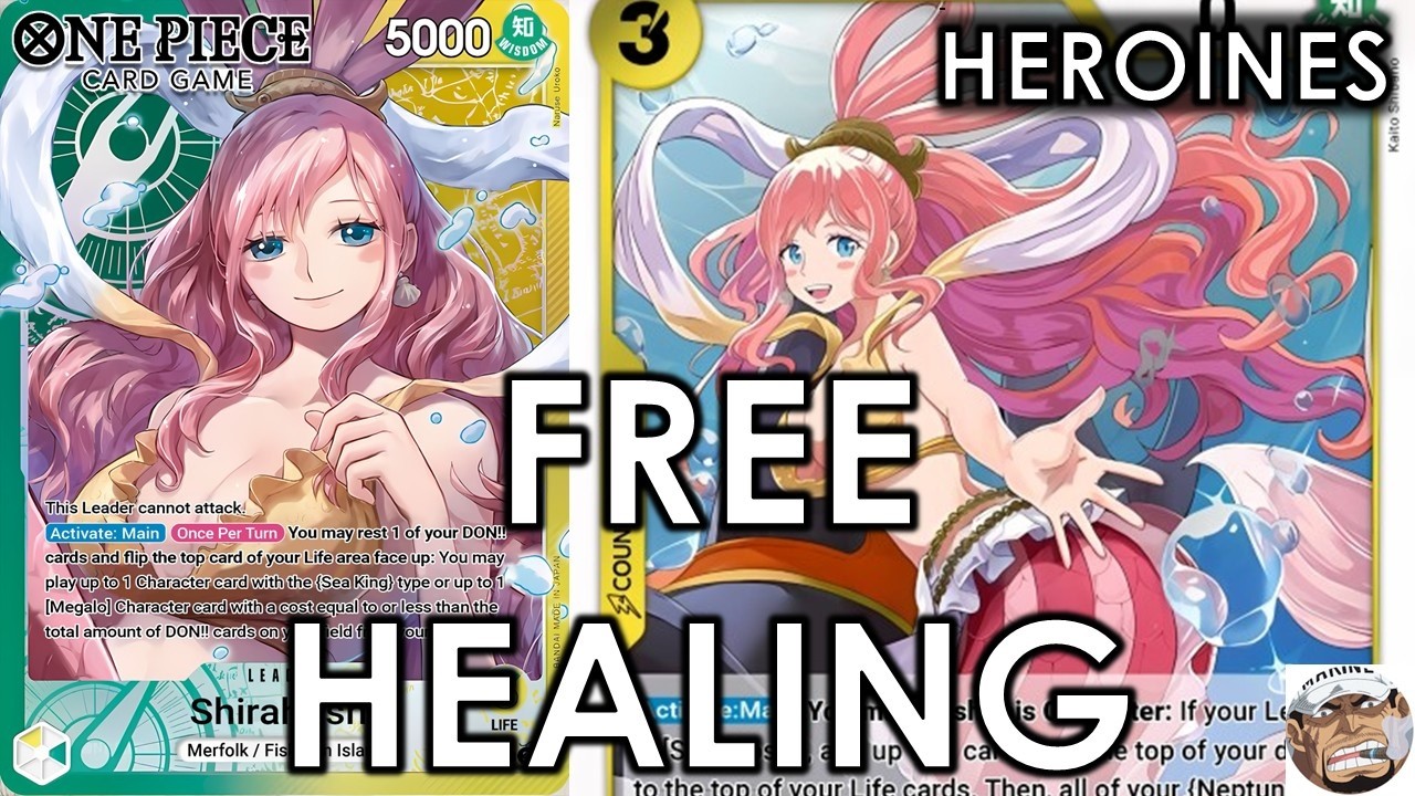 Shirahoshi Is Sleeper Good for Heroines Battles!