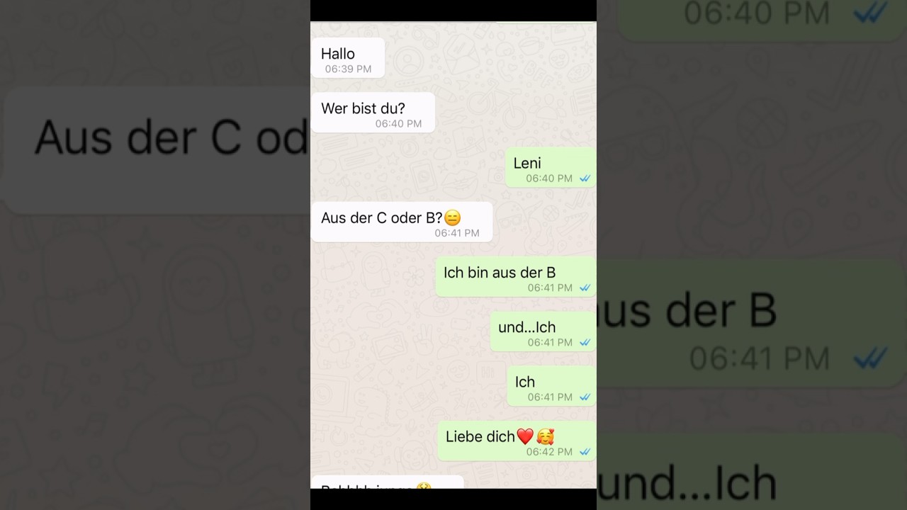 Liebes chat😭😞 #shorts #love #sad #whatsapp #chat
