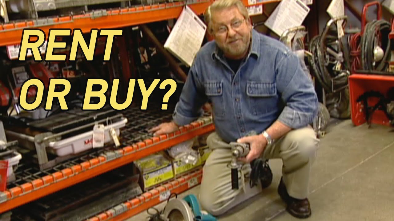When to Rent or Buy Tools for a DIY Project