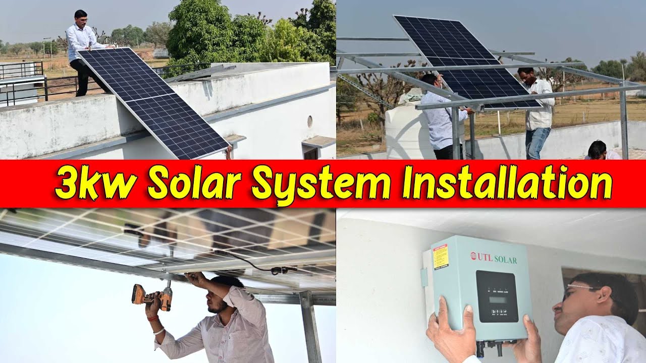 Complete 3kW Solar System Installation | Cost, Subsidy & Full Process Explained