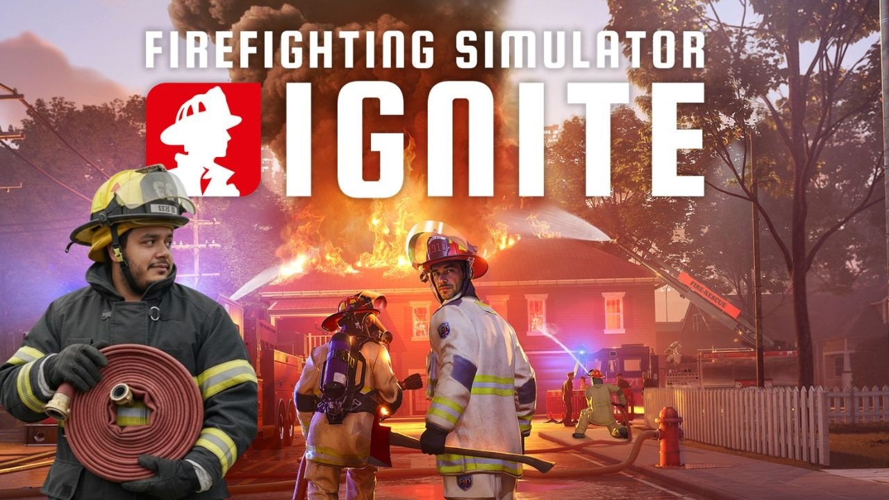 I Got Promoted On My First Day As Fire Fighter / FIREFIGHTING SIMULATOR IGNITE / PART - 1