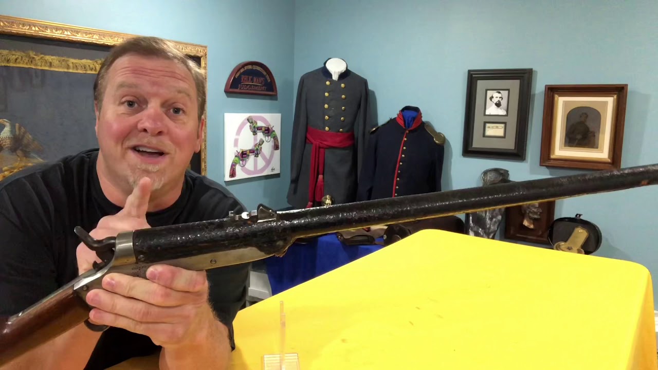 Sharps & Hankins Model 1862 Civil War Naval Carbine