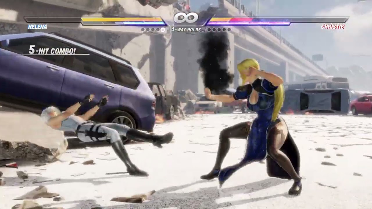 DEAD OR ALIVE 6 Helena vs Christie