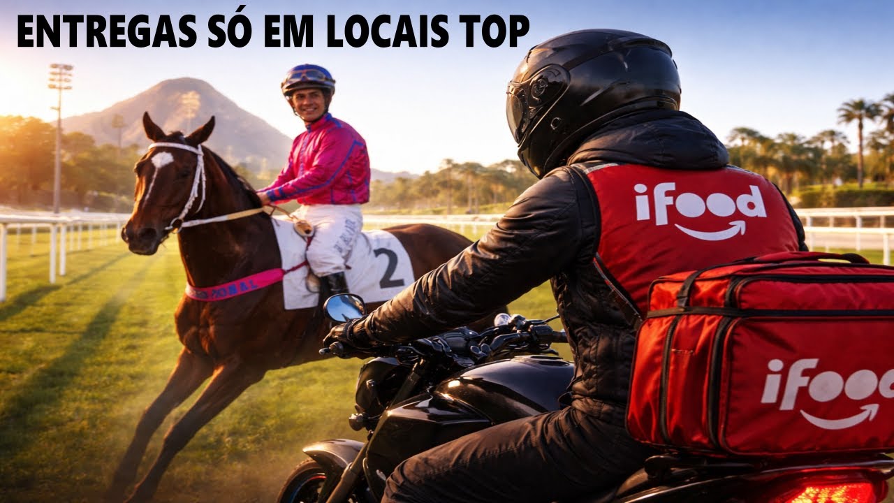 Entregas de iFood nos lugares mais caros da cidade do Rio de Janeiro