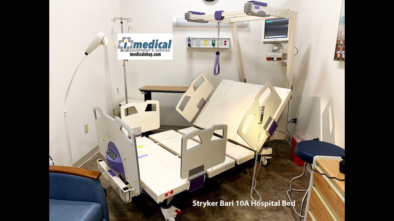 Stryker Bari10A Bariatric Hospital Bed