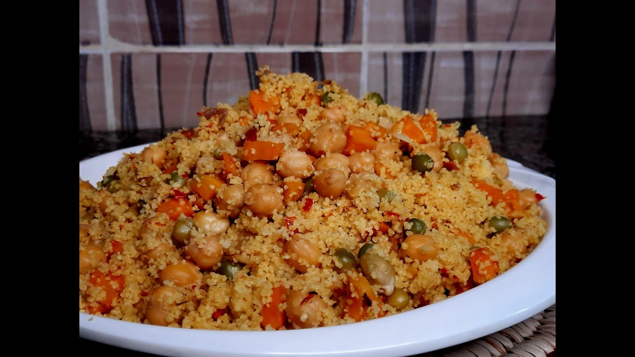 COUSCOUS (UNDER 10 MINS) || HOW TO MAKE VEGETABLE COUSCOUS