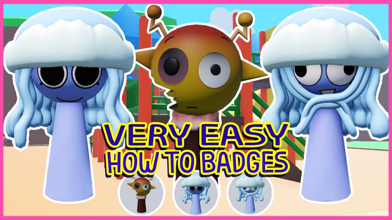 Roblox - [UPDATE] How to get 3 Badges in Sprunki Hangout