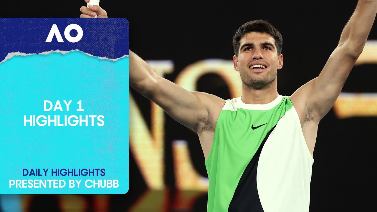 Day 1 Highlights | Presented by Chubb | Australian Open 2026
