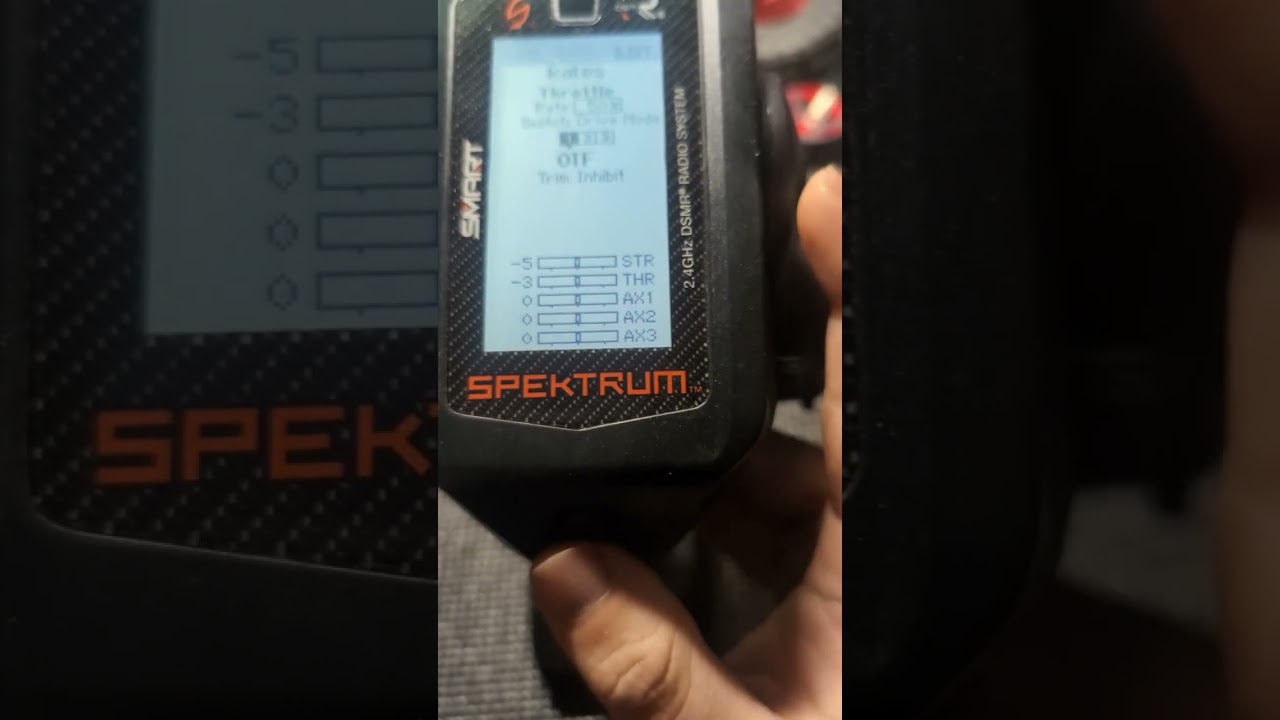 Spektrum Dx5 Pro drive mode setup