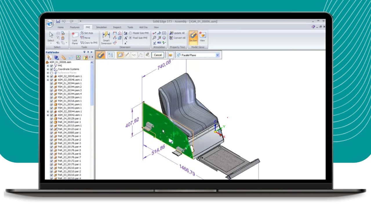 How to Use View and Markup Tools in Solid Edge? - Tutorial - PROLIM Lunchbyte