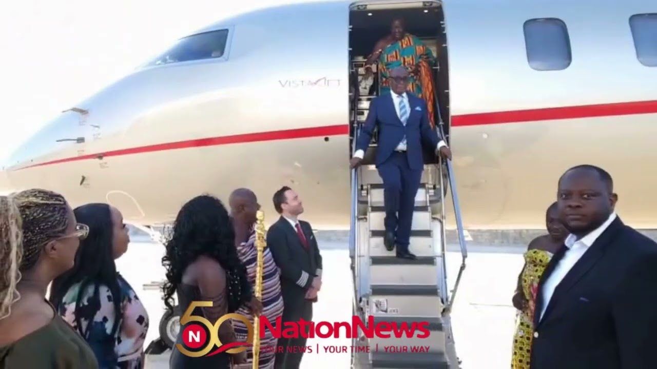 Nation Update: Direct flight from Accra lands In Barbados