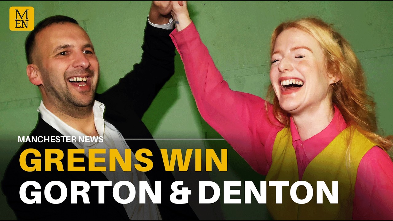 BREAKING: Hannah Spencer claims REMARKABLE victory for Greens in Gorton and Denton