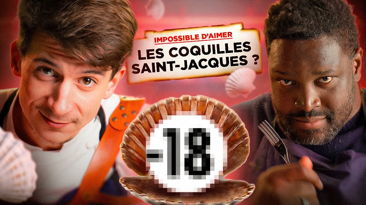 Je dois faire aimer les coquilles Saint-Jacques à Edgar-Yves