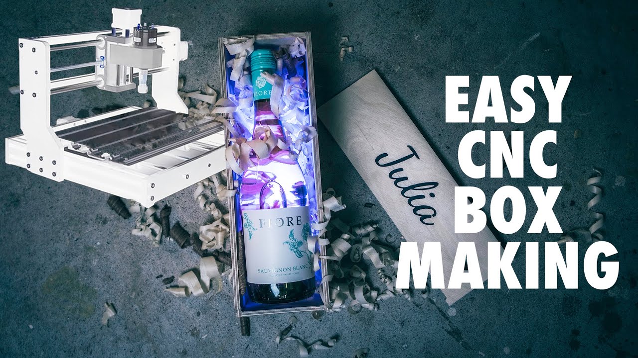 Easel Box Maker with the 3018 PRO