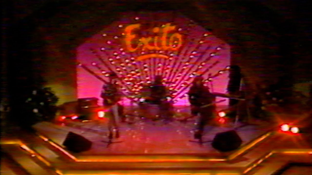 Soda Stereo en el programa Exito (19NOV1986) Canal 13