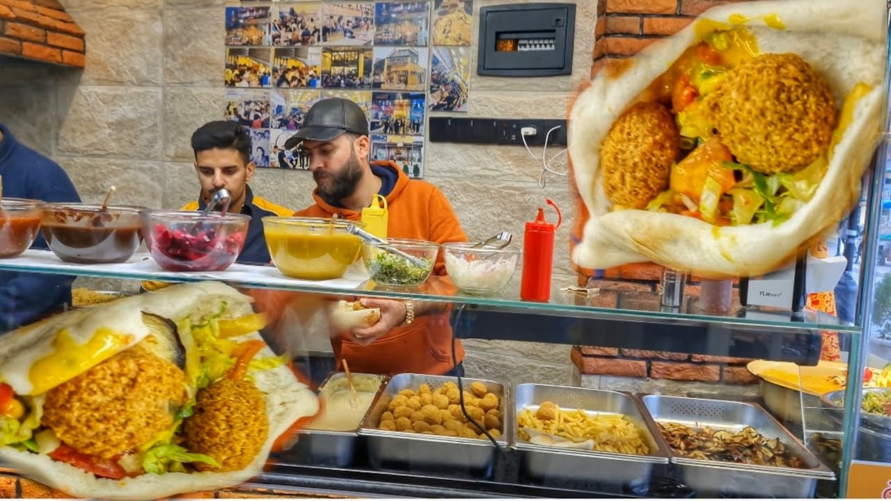 فلافل فالح أبو العمبه أشهر فلافل بالعراق فرع السليمانيه