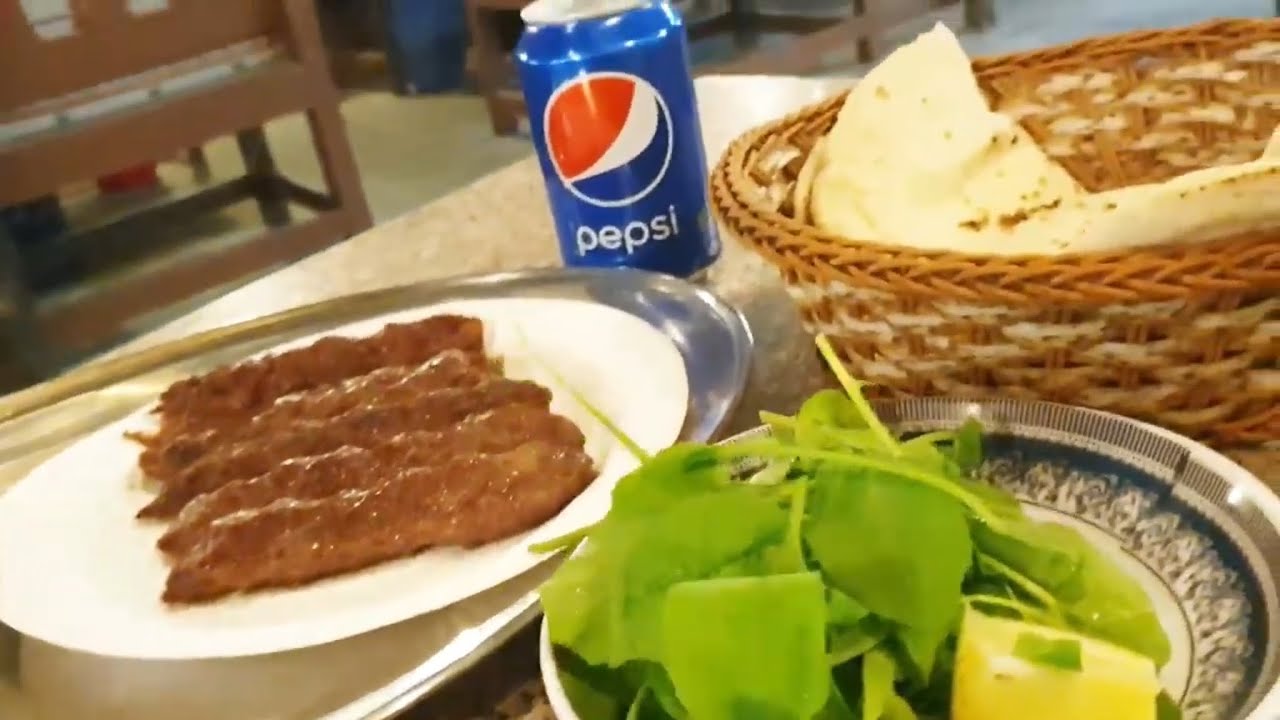 Shujaa restaurant/ kufta skewer/ Souq Waqif/ Doha Qatar /مطعم شجاع/ اسياخ كفته/ سوق واقف/ الدوحه قطر