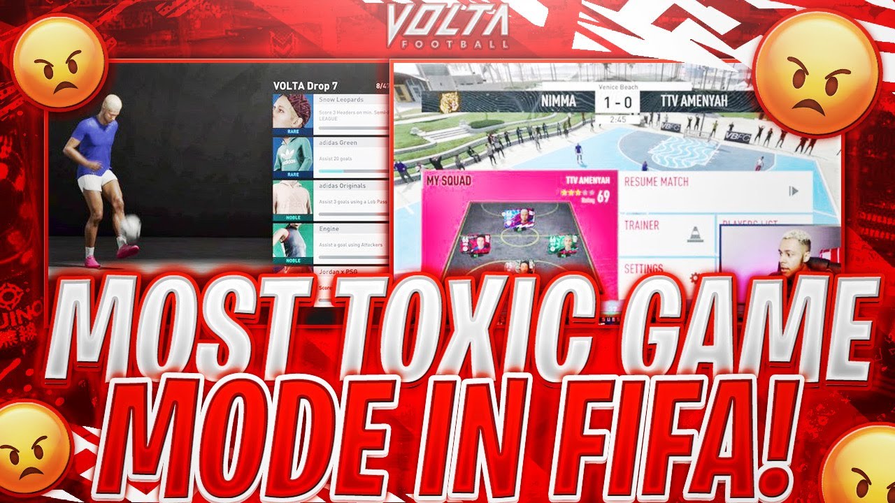 VOLTA IS THE MOST TOXIC GAME MODE IN #FIFA20!