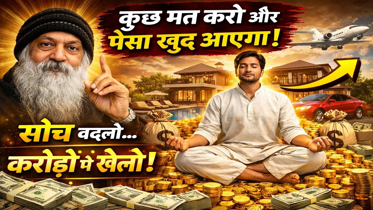 कुछ मत करो और पैसा खुद आएगा? | सोच बदलो करोड़ों में खेलो | Money Mindset Secret