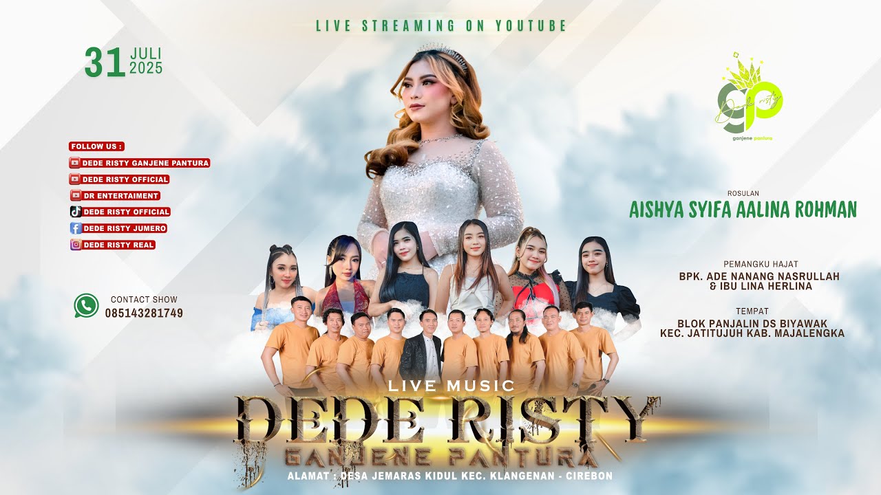 🔴 LIVE MUSIC GANJENE PANTURA 