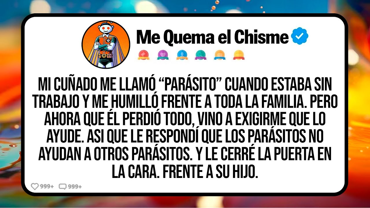 Mi Cuñado Me Llamó “Parásito” Cuando Estaba Sin Trabajo Y Me Humilló Frente A Toda La Familia. Pero