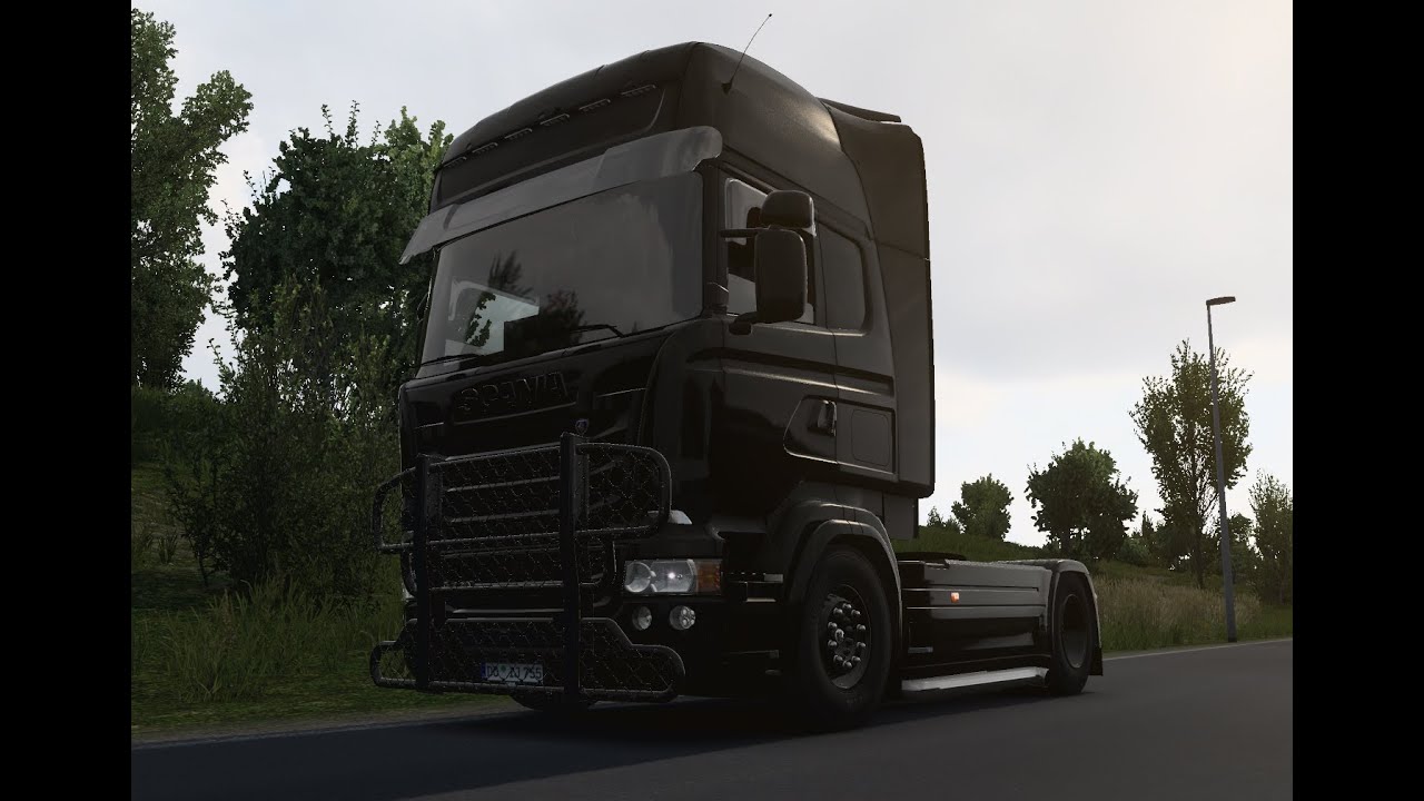 Scania 730 V8 pov drive ASMR - Elgato head cam (ETS2)