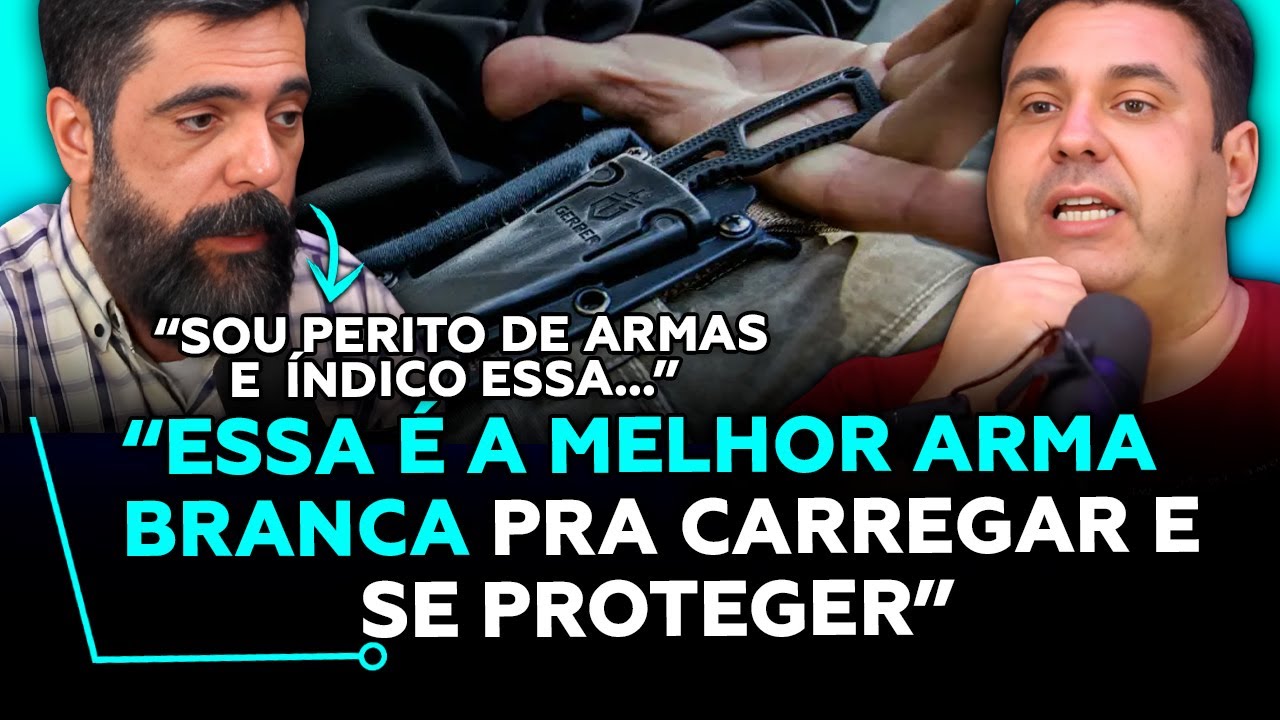 ESSA É A MELHOR ARMA BRANCA PARA COMPRAR! com JÚLIO PREPPERS e ENGENHEIRO LEO