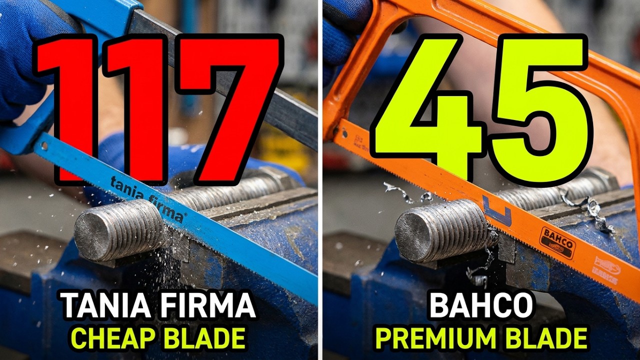 Brzeszczot Bahco vs tania firma