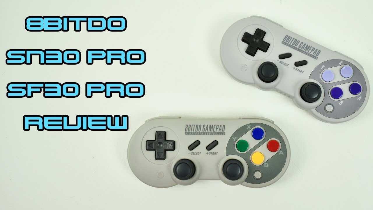 8Bitdo SN30 Pro SF30 Pro Review