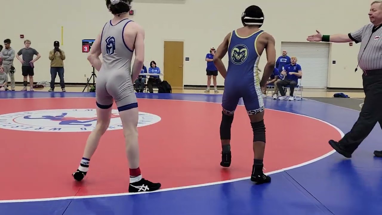 Aiden Slimick 2025 VHSL Class 3 Region A Match 1 February 15th 2025