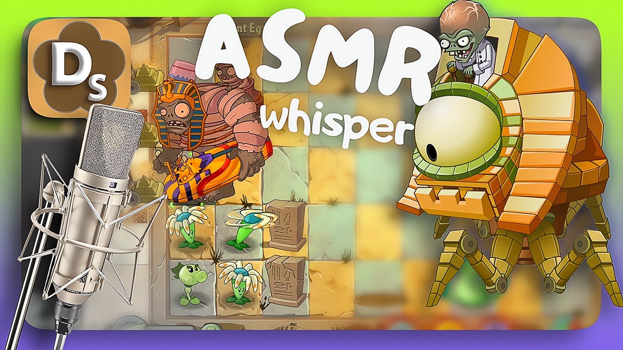 Не на Того Напало в Plants vs Zombies 2 😅 АСМР Звуки Для Сна - Прохождение 8