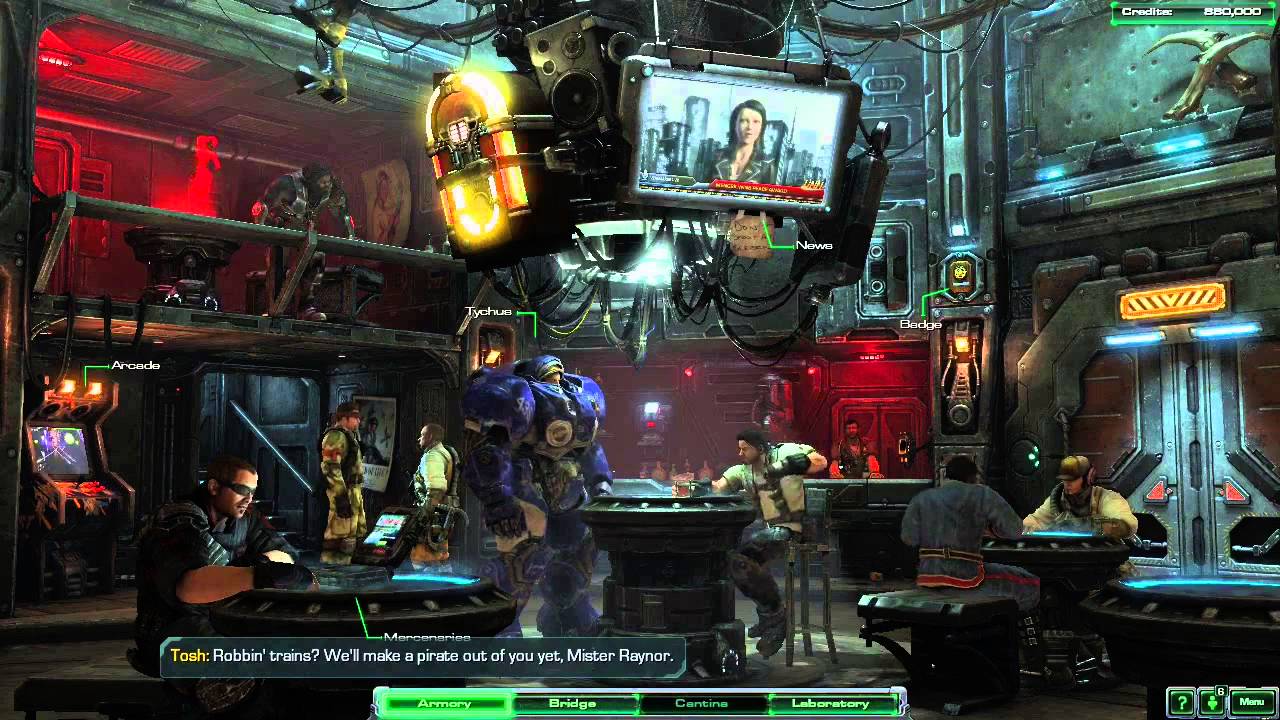 Tosh after &ldquo;The Great Train Robbery&rdquo; on Tarsonis &ndash; StarCraft II: Wings of Liberty (2010)