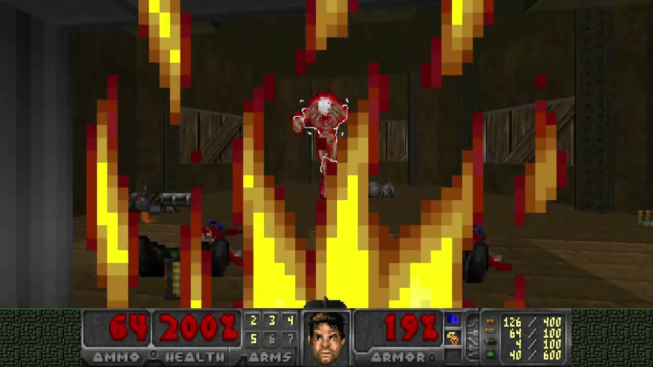 Freedoom Phase 2 - Map11 - Infinite Plain (100% Kills/Secrets, Pistol)