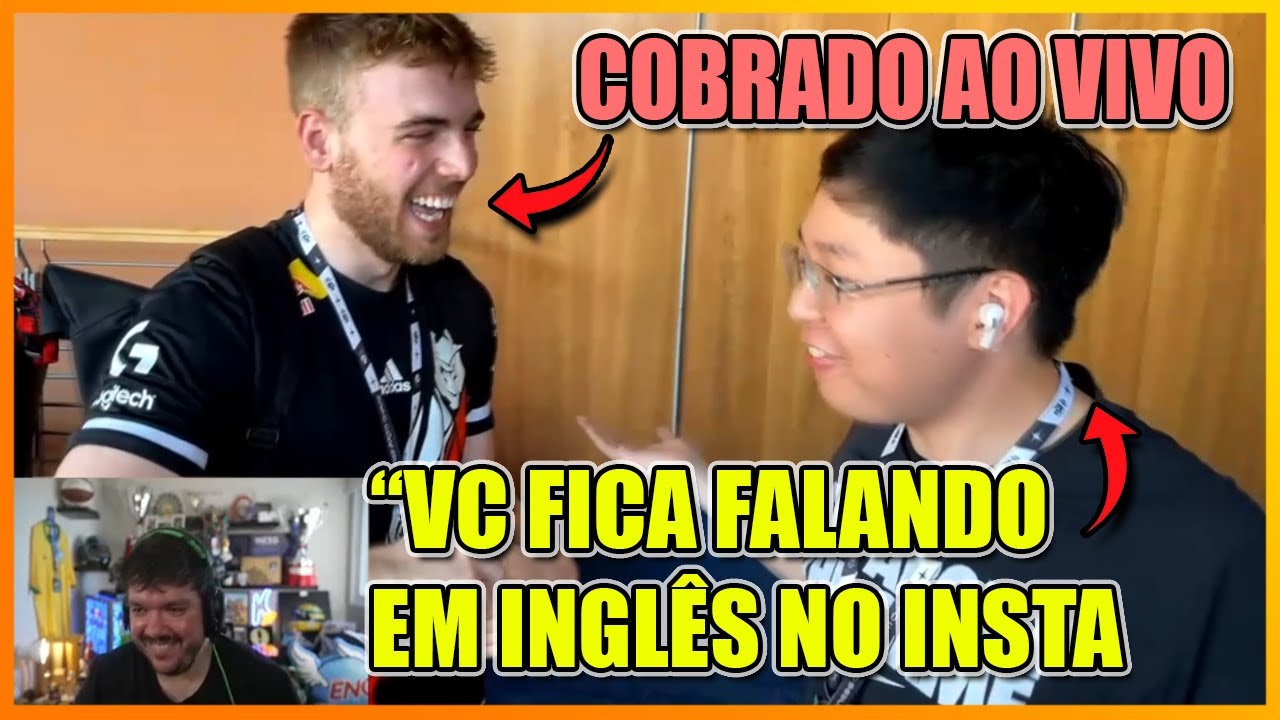 LIMINHA COBRANDO O ALEMAO AO VIVO - R6 CLIPS