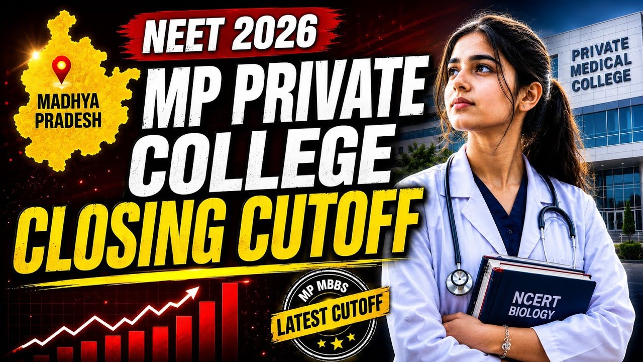 NEET 2026 MP Private Medical College Cutoff 🔥 | Rank & Category Wise | MBBS Admission 2026 ||