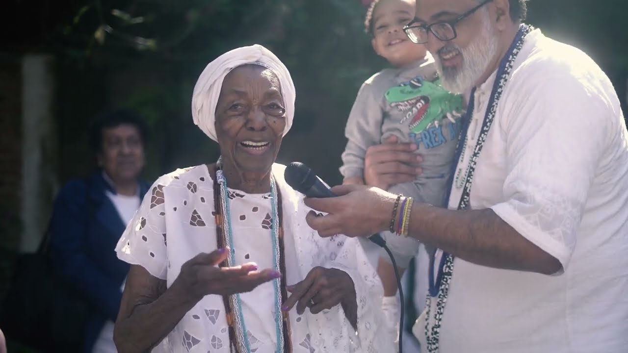 HOMENAGEM AOS PRETOS-VELHOS NO TEMPLO DA MATA EM JARINU