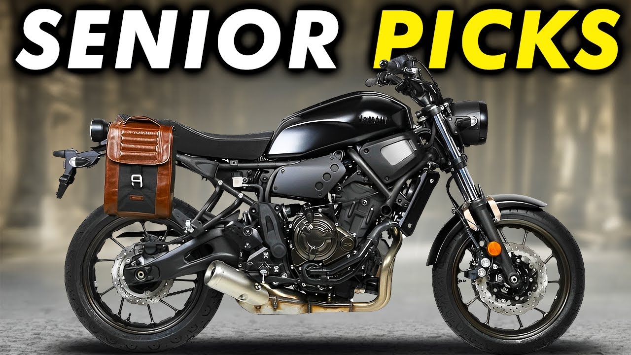 15 BEST Motorcycles For Senior Riders 2025!