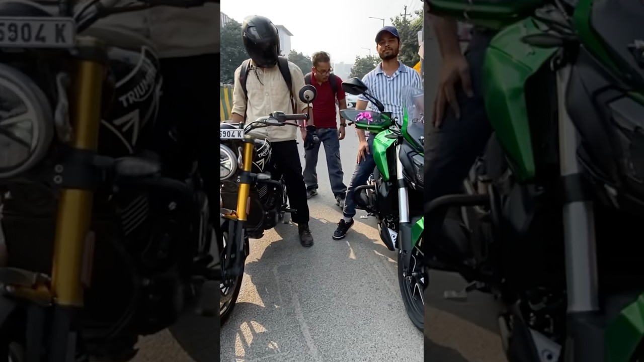 Triumph speed 400 🔥 vs Dominar 400 🫶🏻🏍️