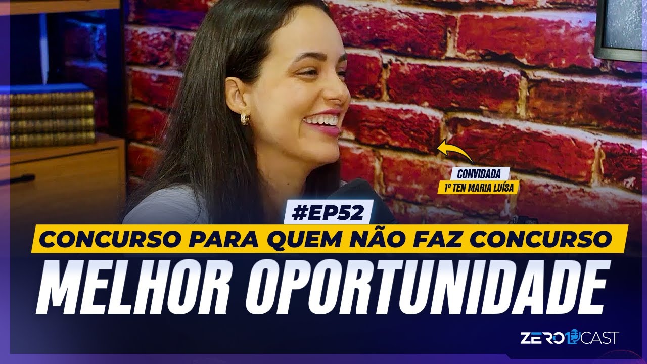 SMV: concurso pra OFICIAL DA MARINHA | Muitas vagas, prova fácil e POUCO CONHECIDO | Zero1Cast #052